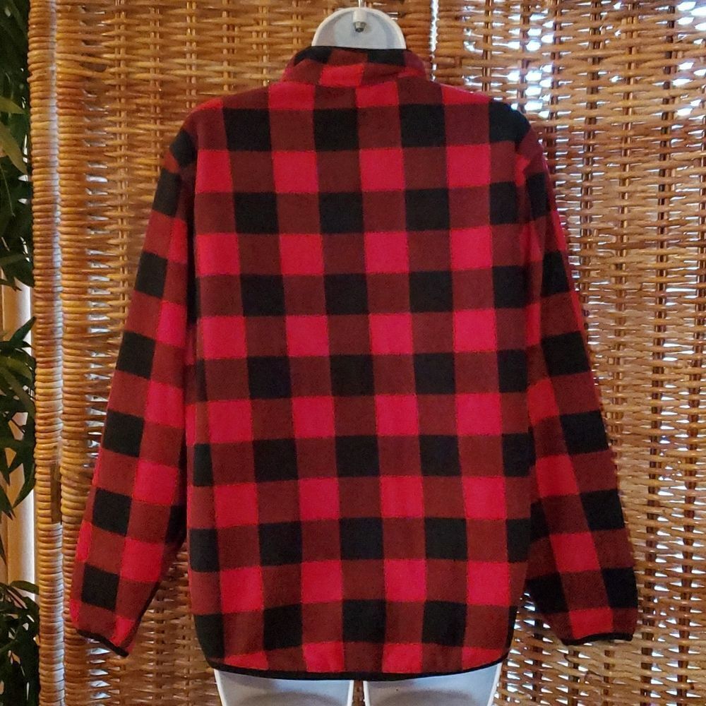Lands End Plaid Jacket L - Picture 7 of 11